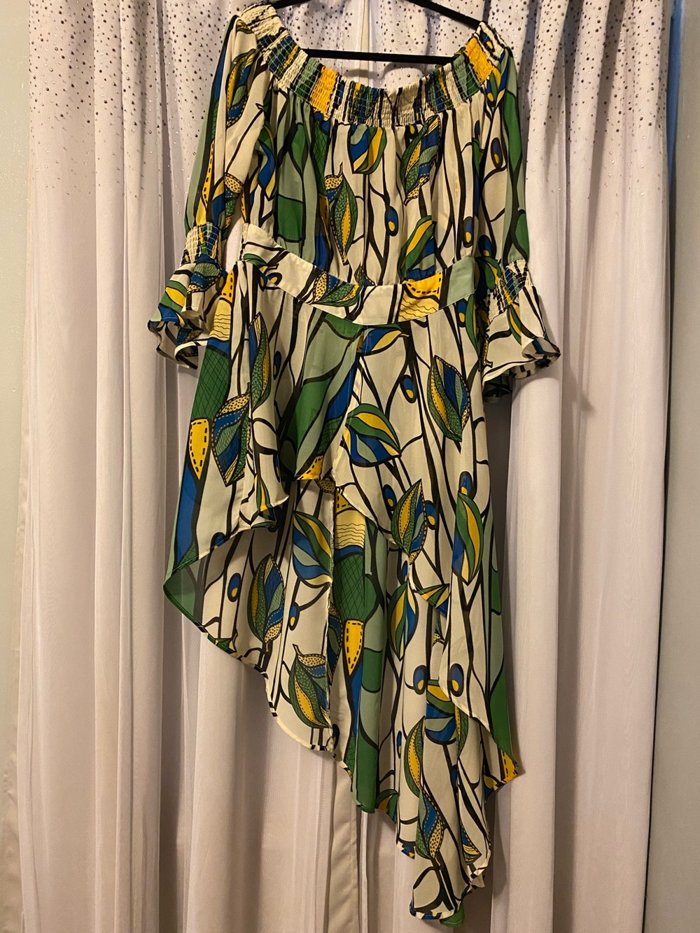 ASHLEY STEWART NWT SIZE 14/16 ASYMMETRICAL TOP